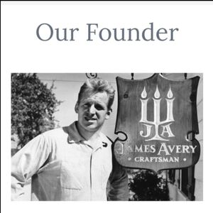 James Avery Craftsman Sign with Founder